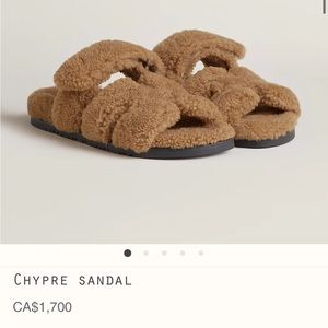 ‼️SALE‼️HERMES CHYPRE SANDAL NWT